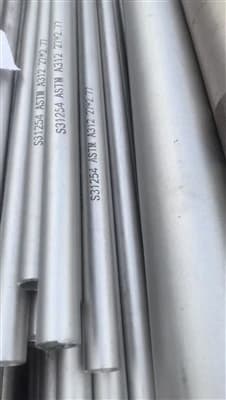Pibellau Dur Di-staen Uwch ASTM A312 UNS S31254 254SMO Wedi'u Cludo i Mecsico